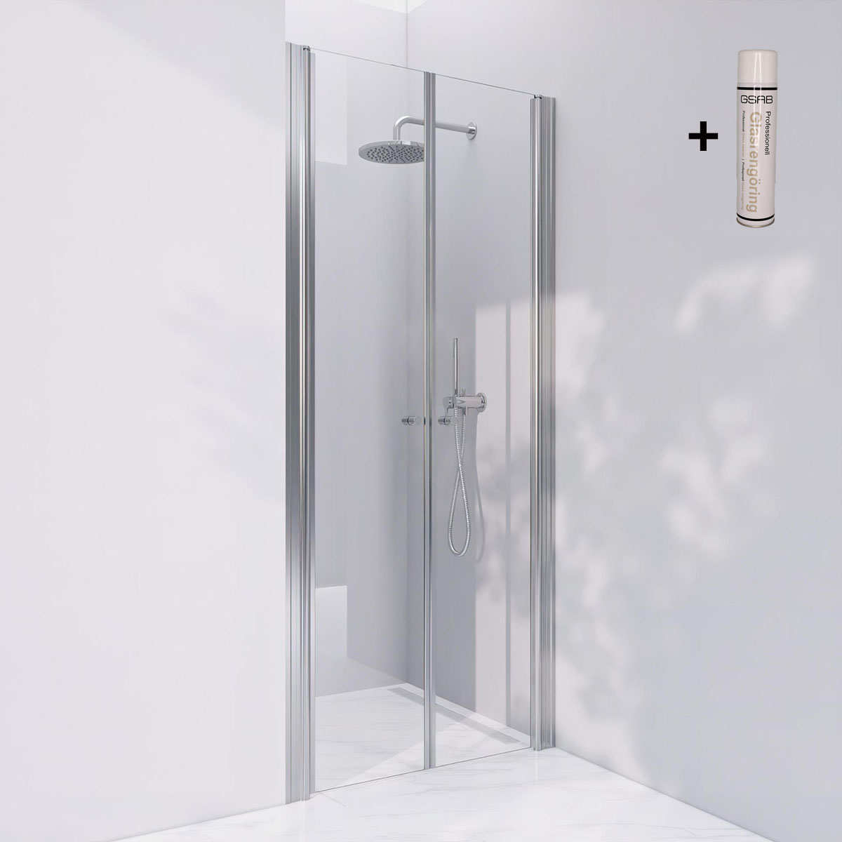 Duschhörn Invitrea Prime PN22 med Glasrengöring