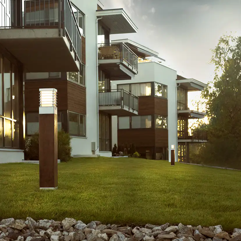 Pollare Norlys Halmstad Wood H85