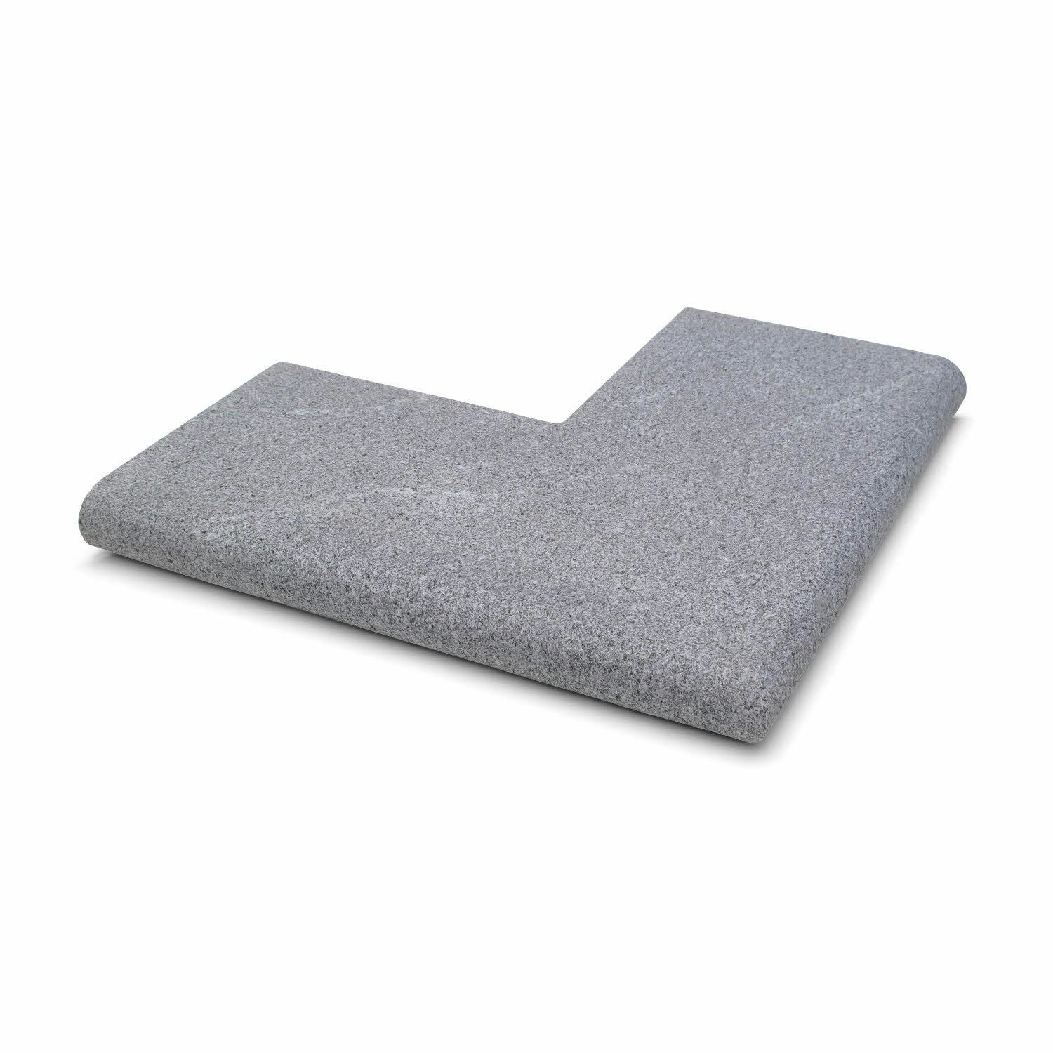 Poolkant St:Eriks Granit Porto Antracit 500/500x250x50 mm Ytterhörn