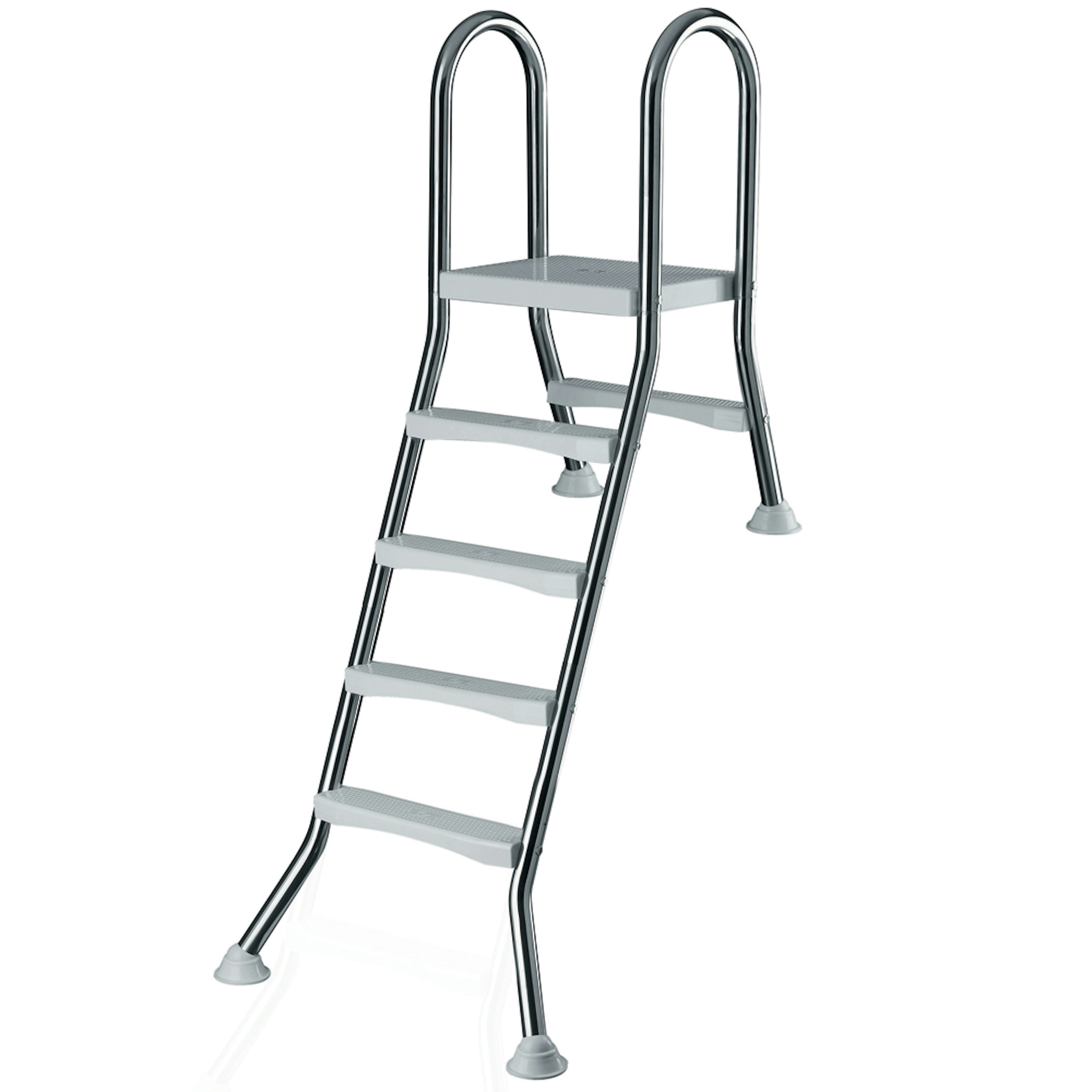 Poolstege Planet Pool för delvis nedgrävd pool