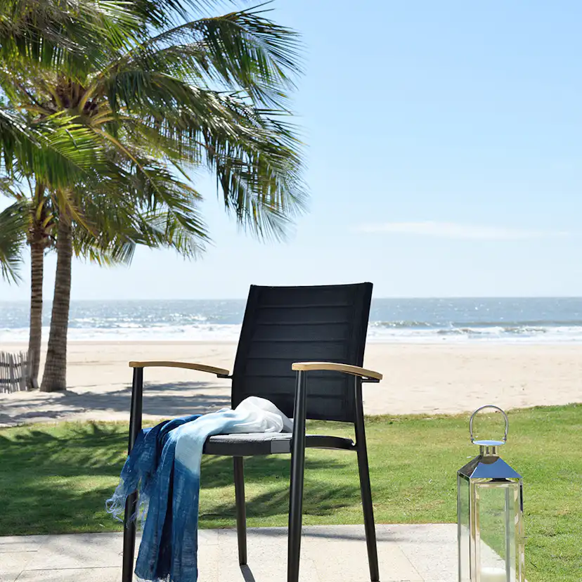 Matgrupp LifestyleGarden Portals 210 cm med 5 Lite Stolar och Bänk