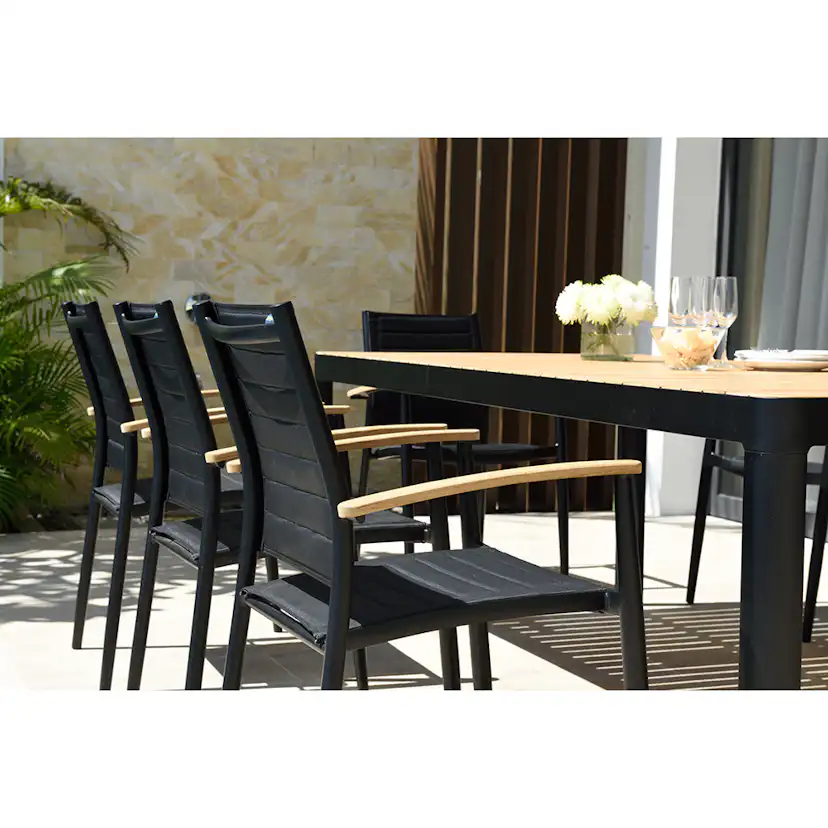 Matgrupp LifestyleGarden Portals 210 cm med 8 Lite Stolar