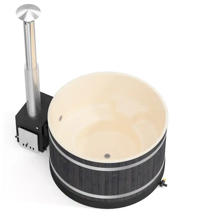 Vedeldad Badtunna Kirami Premium Pearly M CUBE