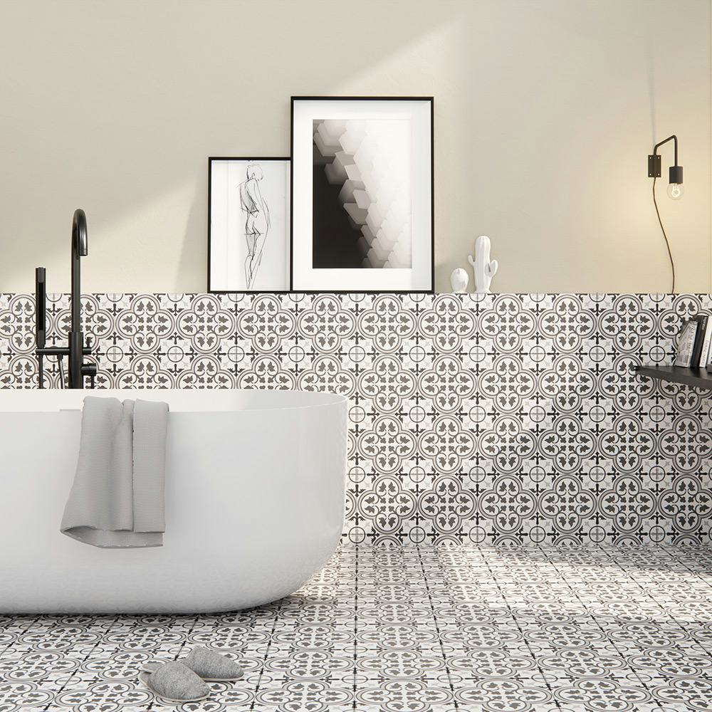 Klinker Tenfors Hampton Grey 45x45 cm