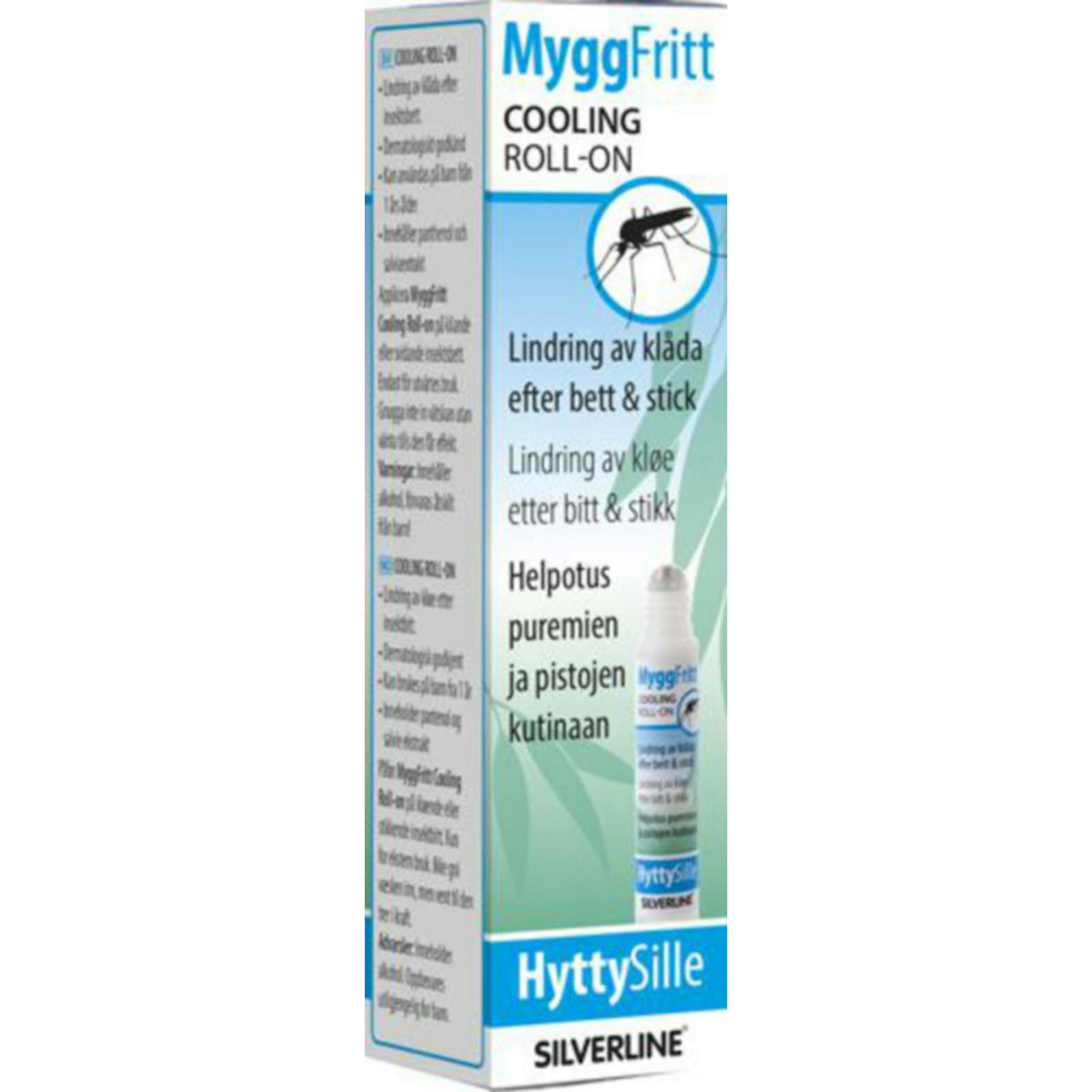 Myggmedel Silverline Roll-on Cooling MyggFritt 10 ml