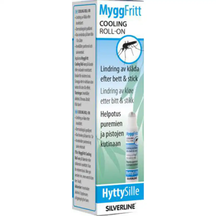 Myggmedel Silverline Roll-on Cooling MyggFritt 10 ml