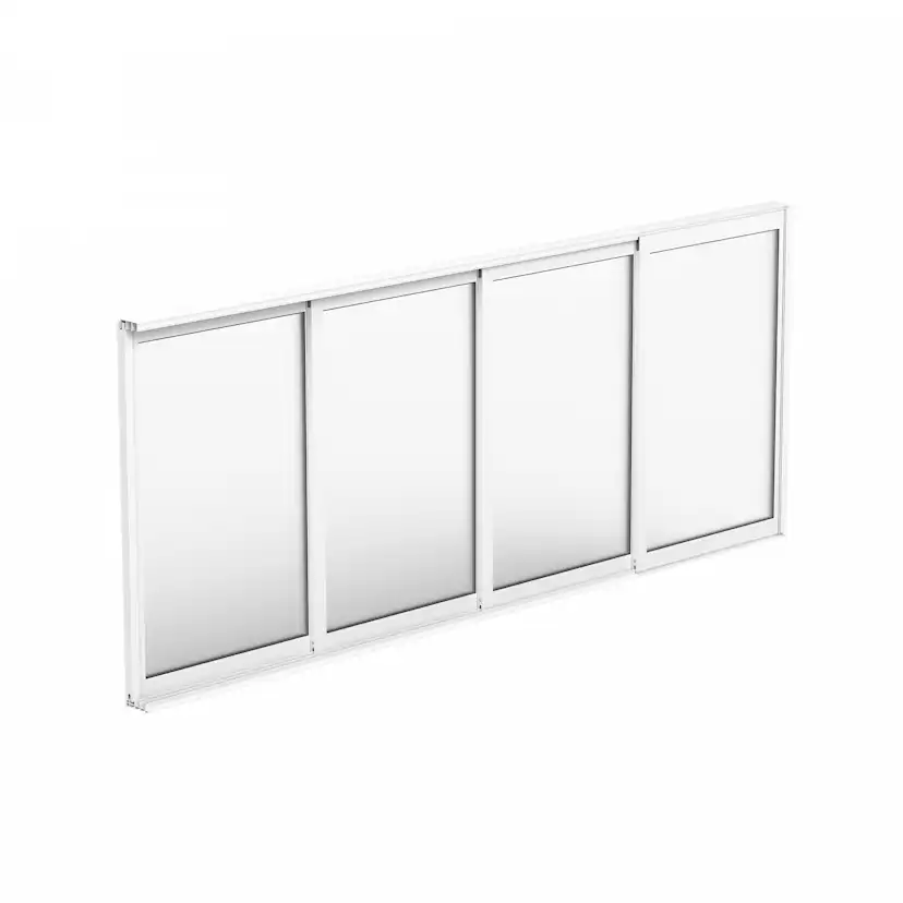 Skjutbart Fönsterparti 4-Delad Halle Primolux