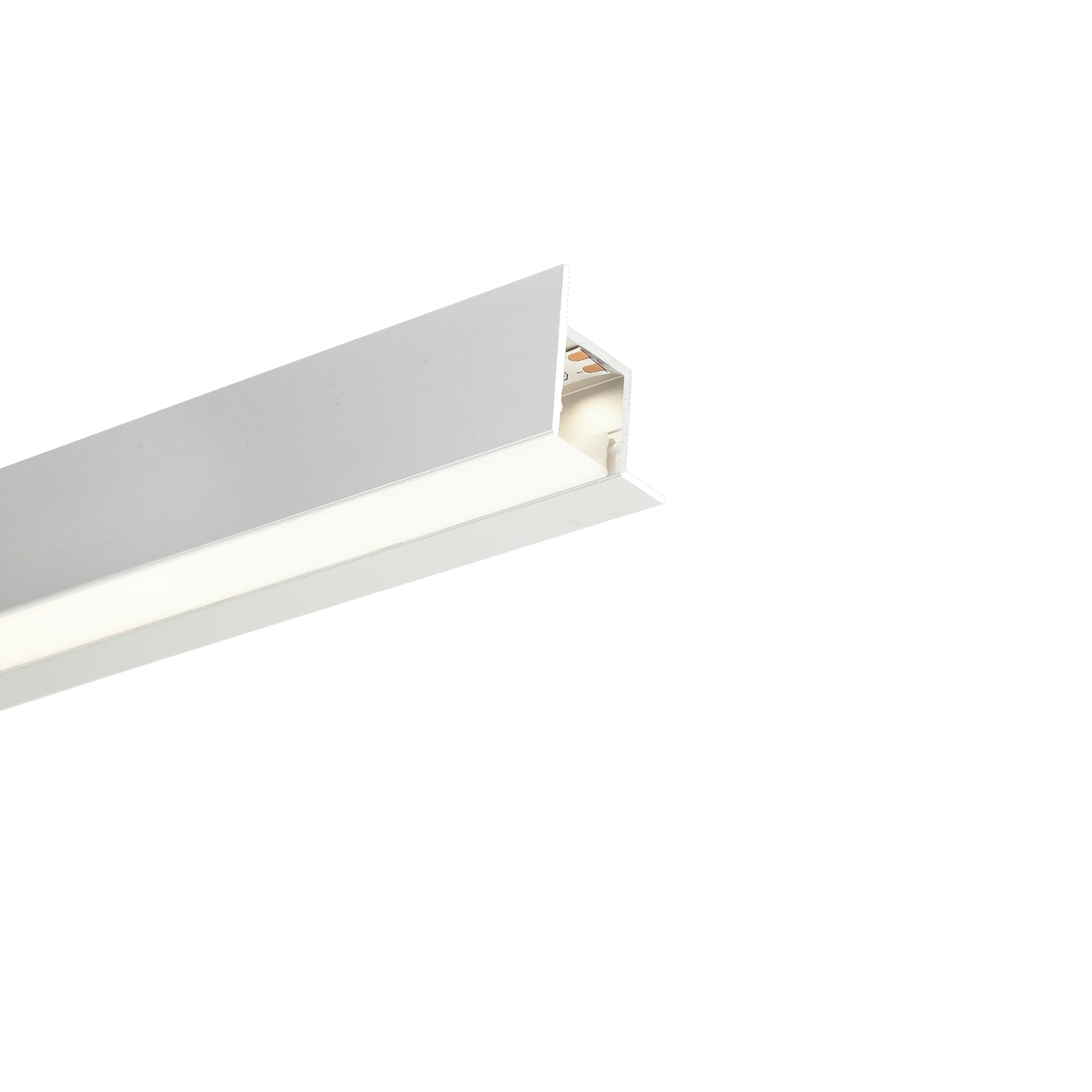 Profil Hide-a-lite Hidden Aluminium Tillbehör LED Belysning 2m
