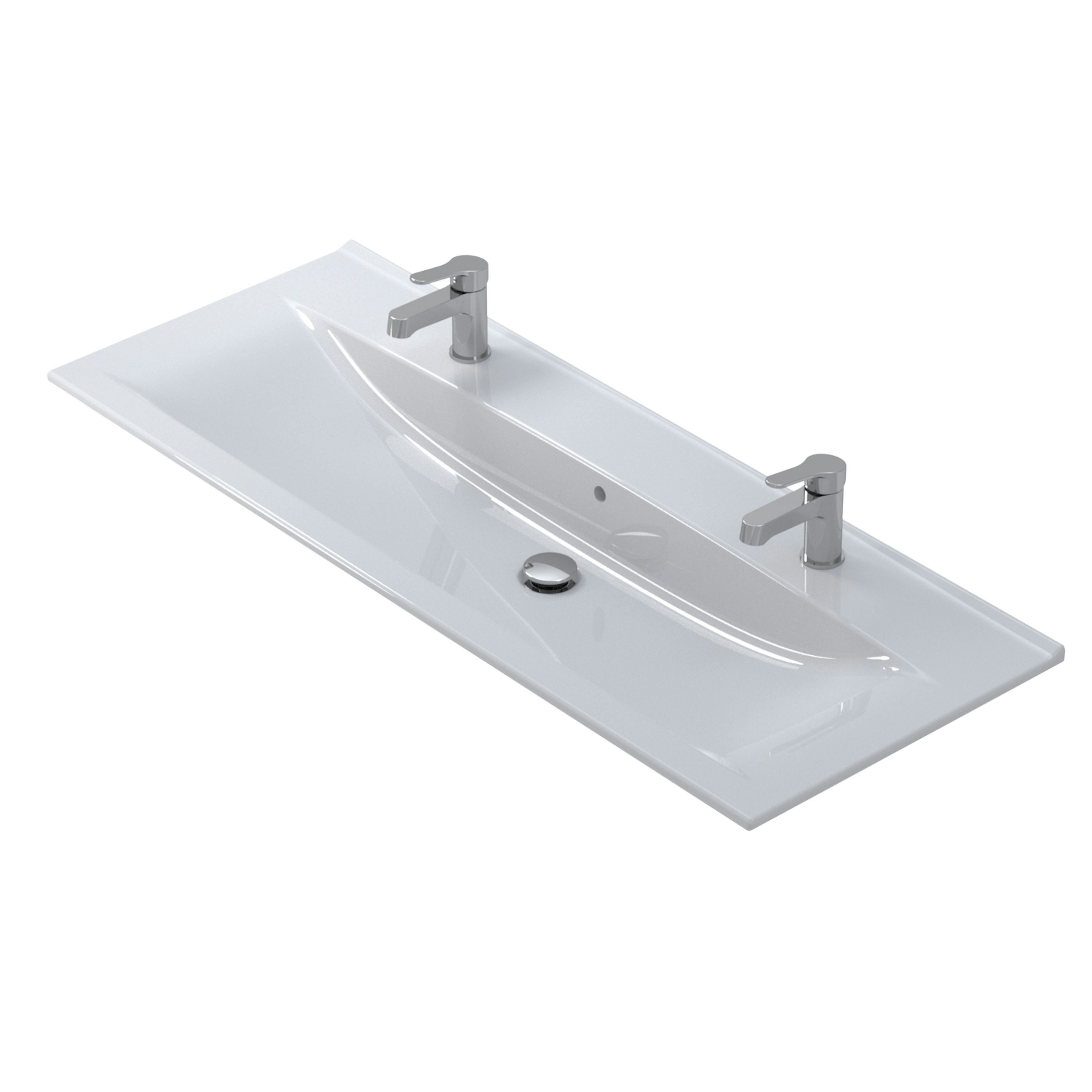 Tvättställ Björbo Badrum Mejda Sense 1210 Dubbel