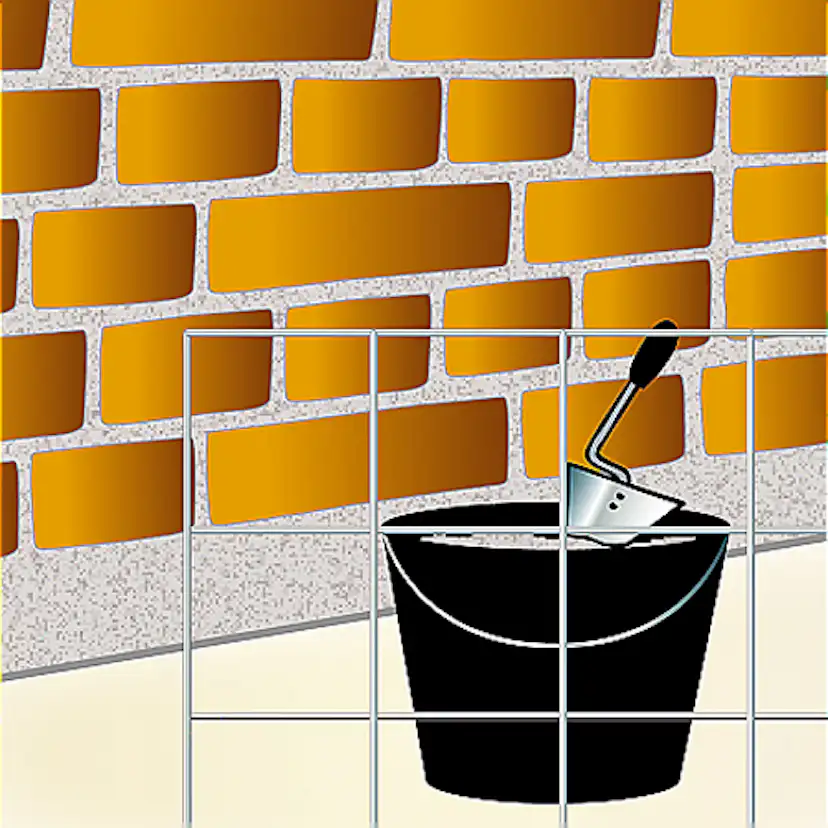 Putsnät NSH Maskstorlek 19 x 19 mm Galvaniserat