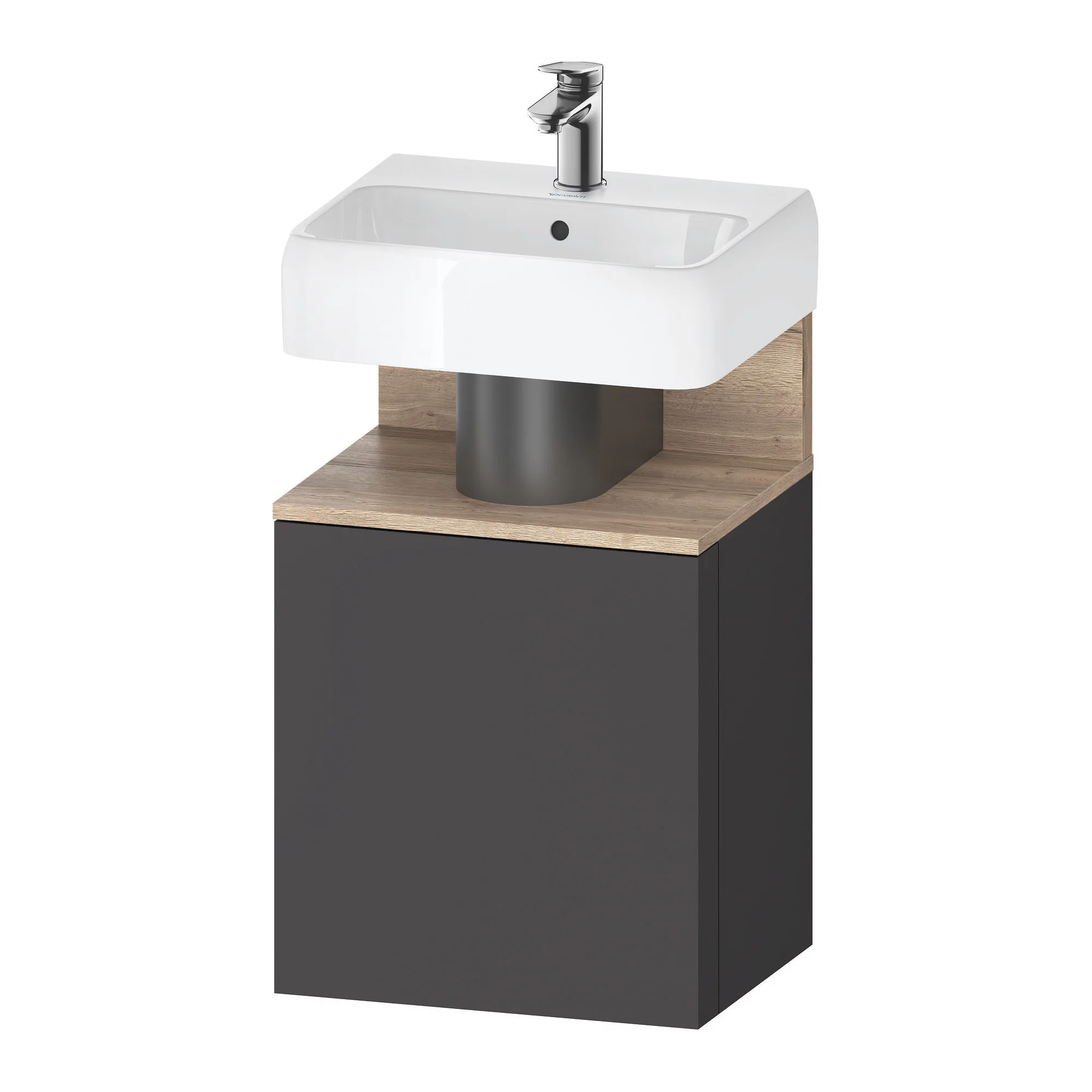 Tvättställsskåp Duravit Qatego med Tvättställ och Lucka