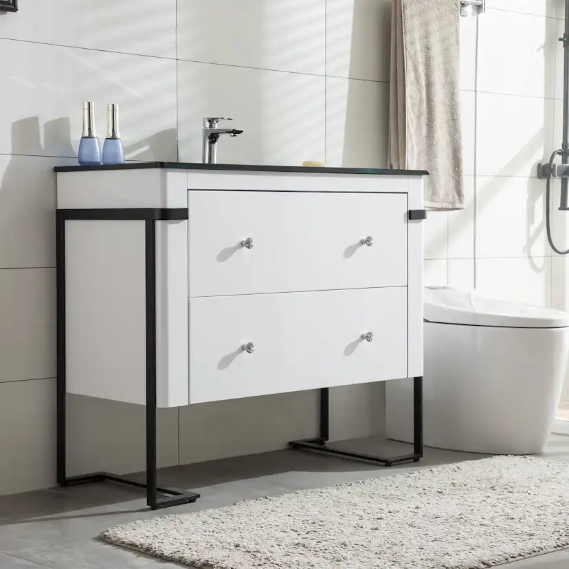 Tvättställsskåp Bathlife Jubel Vit