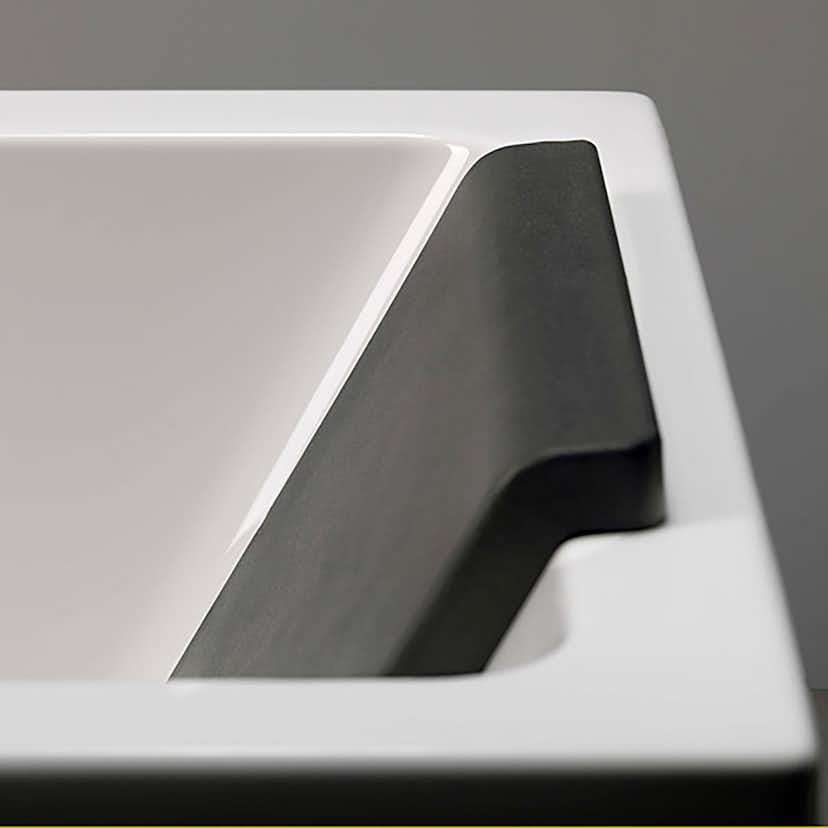 Badkar Strømberg Quantum Enkel Rygglutning