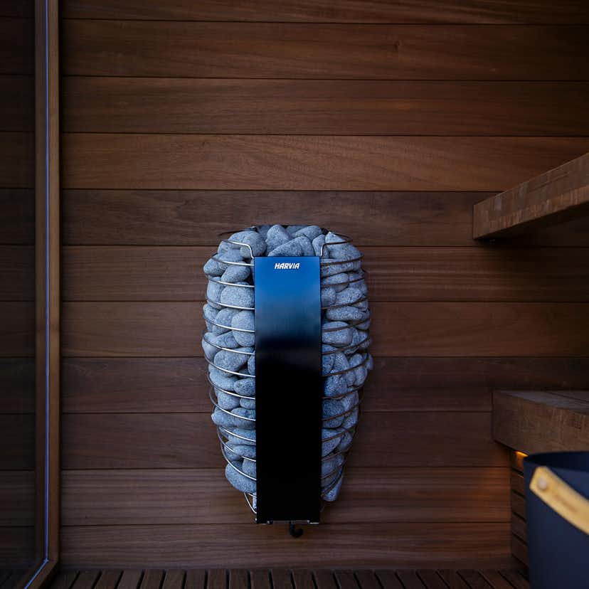 Bastusten Harvia Rundade Olivindiabas 5-10 cm 15 kg