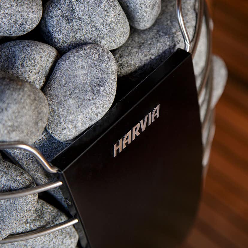 Bastusten Harvia Rundade Olivindiabas 5-10 cm 15 kg