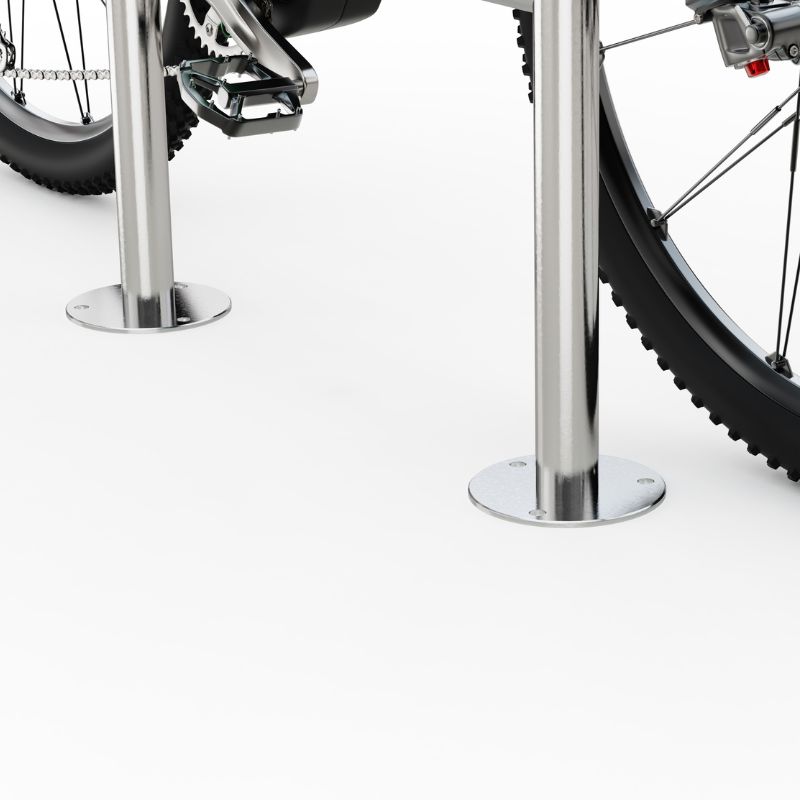 Cykelställ R&R Solutions Economy För 2 Cyklar Gjuten i Betong