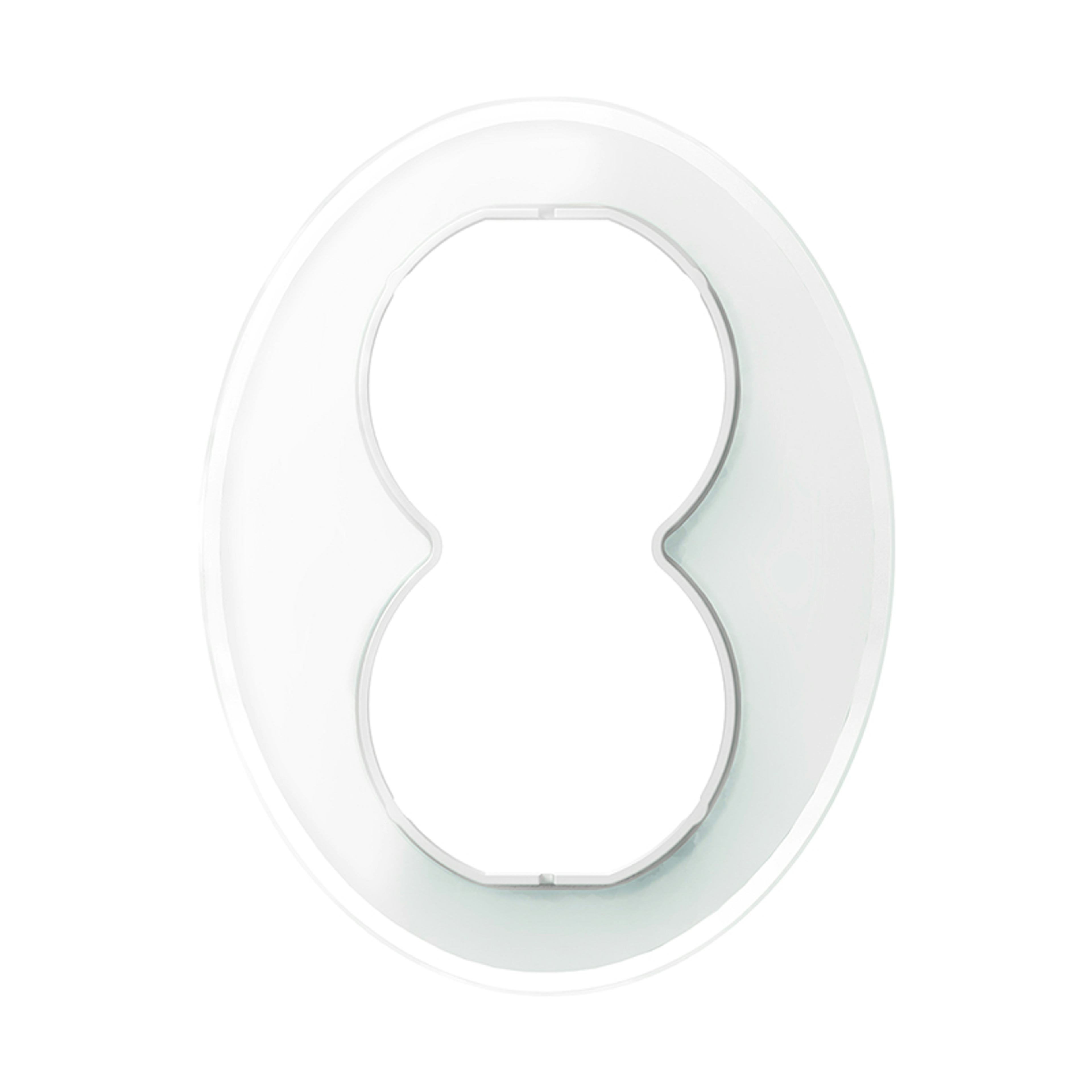 Ram Schneider Electric Renova 2-vägs Vit Glas