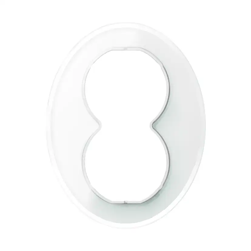 Ram Schneider Electric Renova 2-vägs Vit Glas