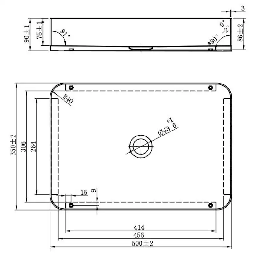 Tvättställ Scandtap Rare S Steel