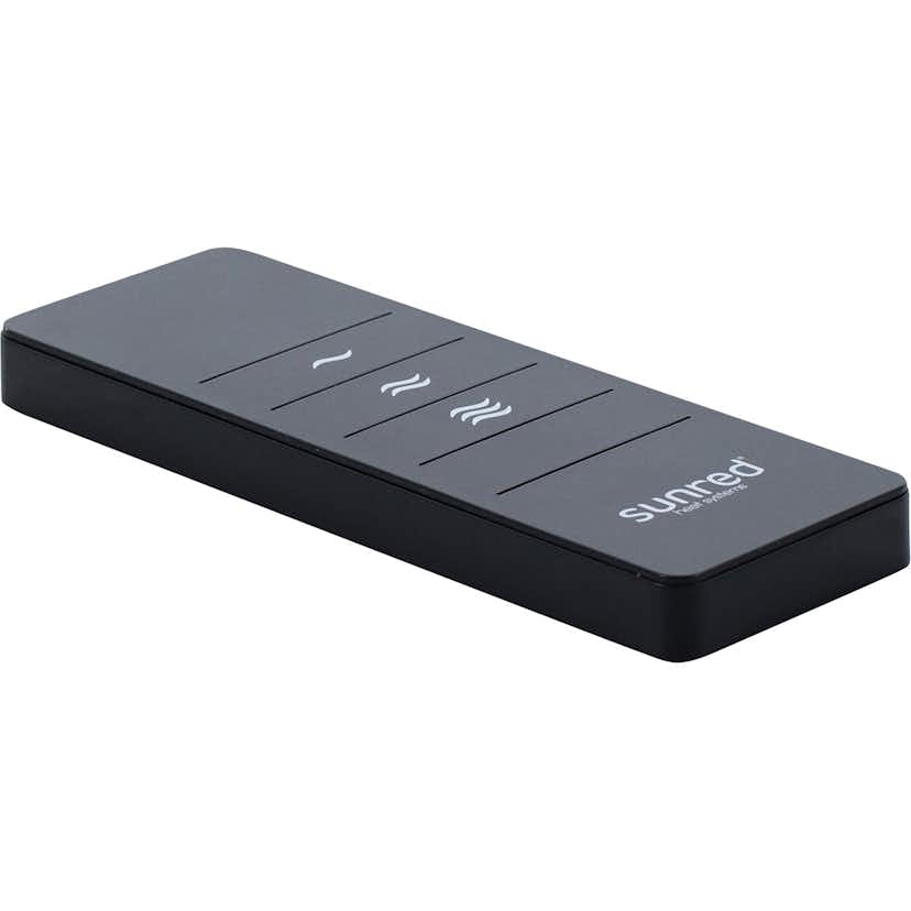 Infravärmare SunRed RD-DARK-25, Vägghängd Terrassvärmare med 2500 W Effekt