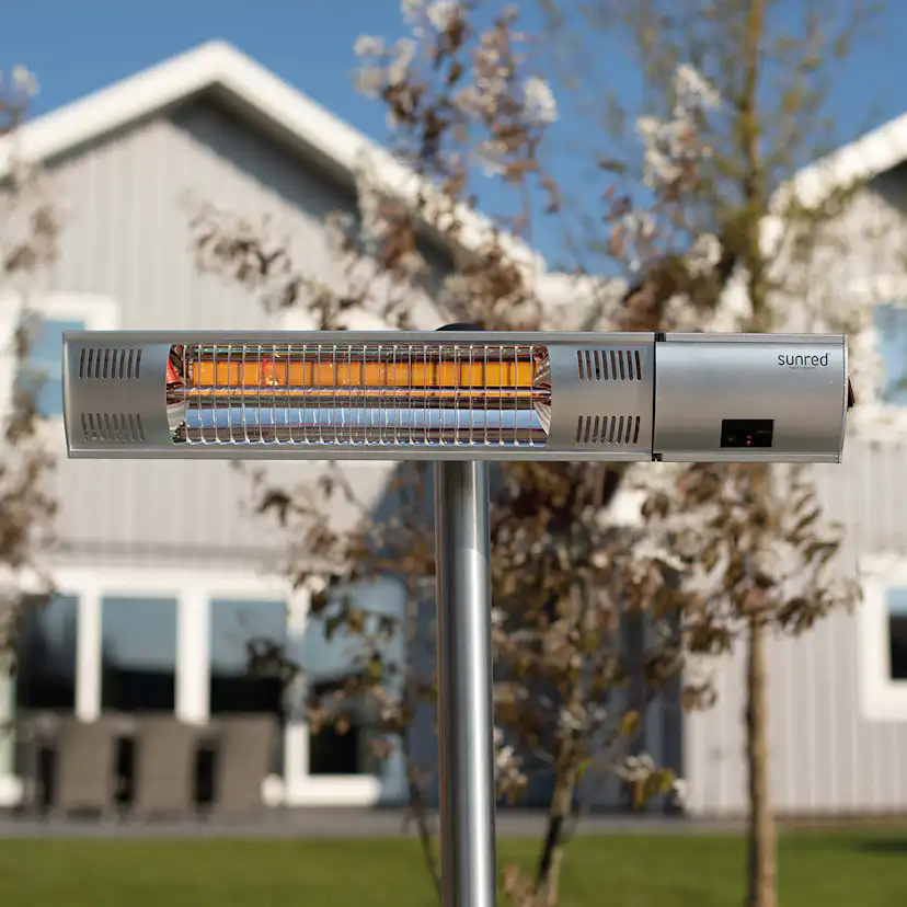 Terrassvärmare SunRed Ultra RD-SILVER-2000S