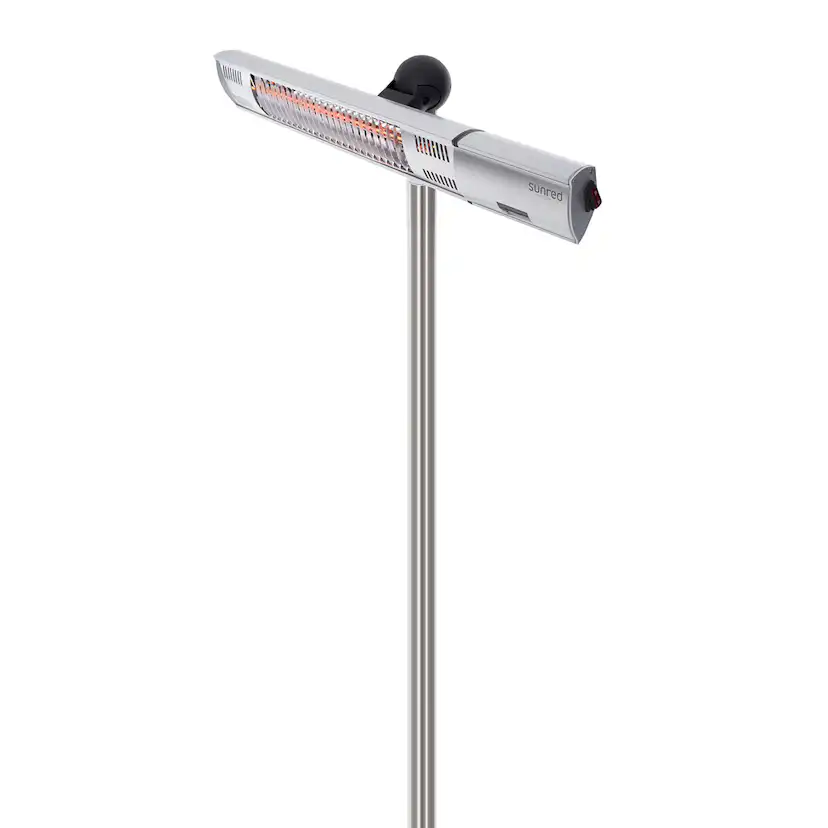 Terrassvärmare SunRed Ultra RD-SILVER-2000S