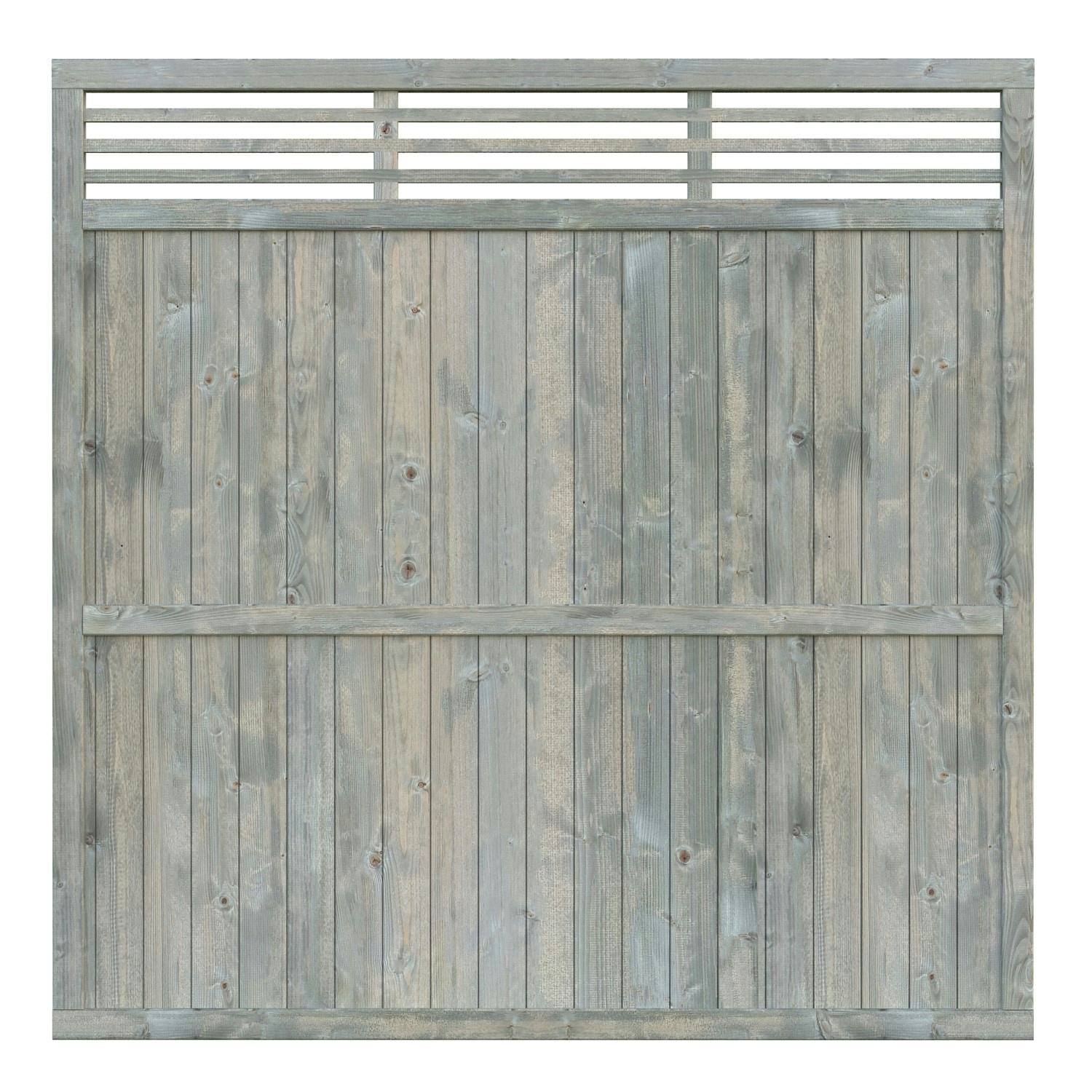 Grå tryckimpregnerad