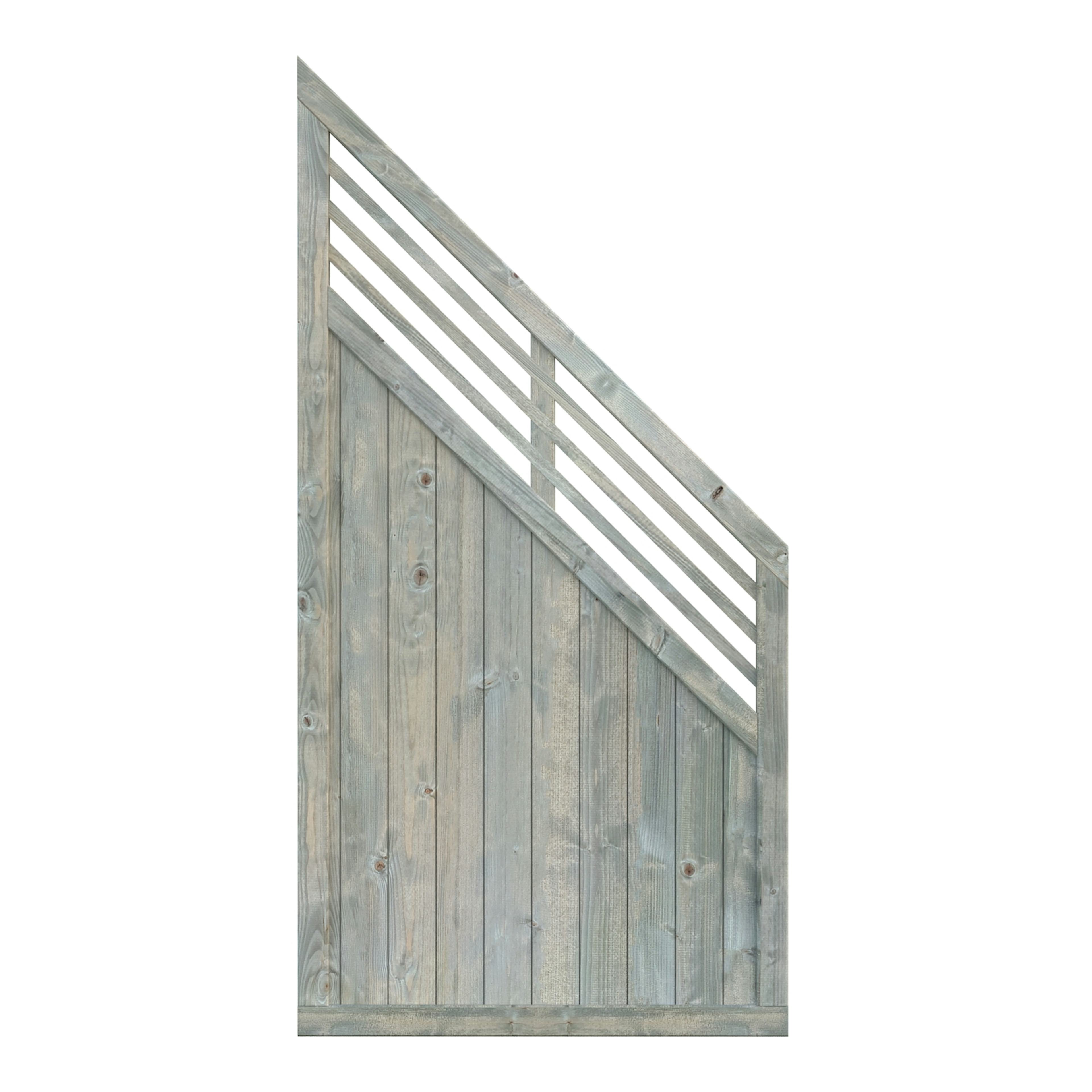 Grå tryckimpregnerad