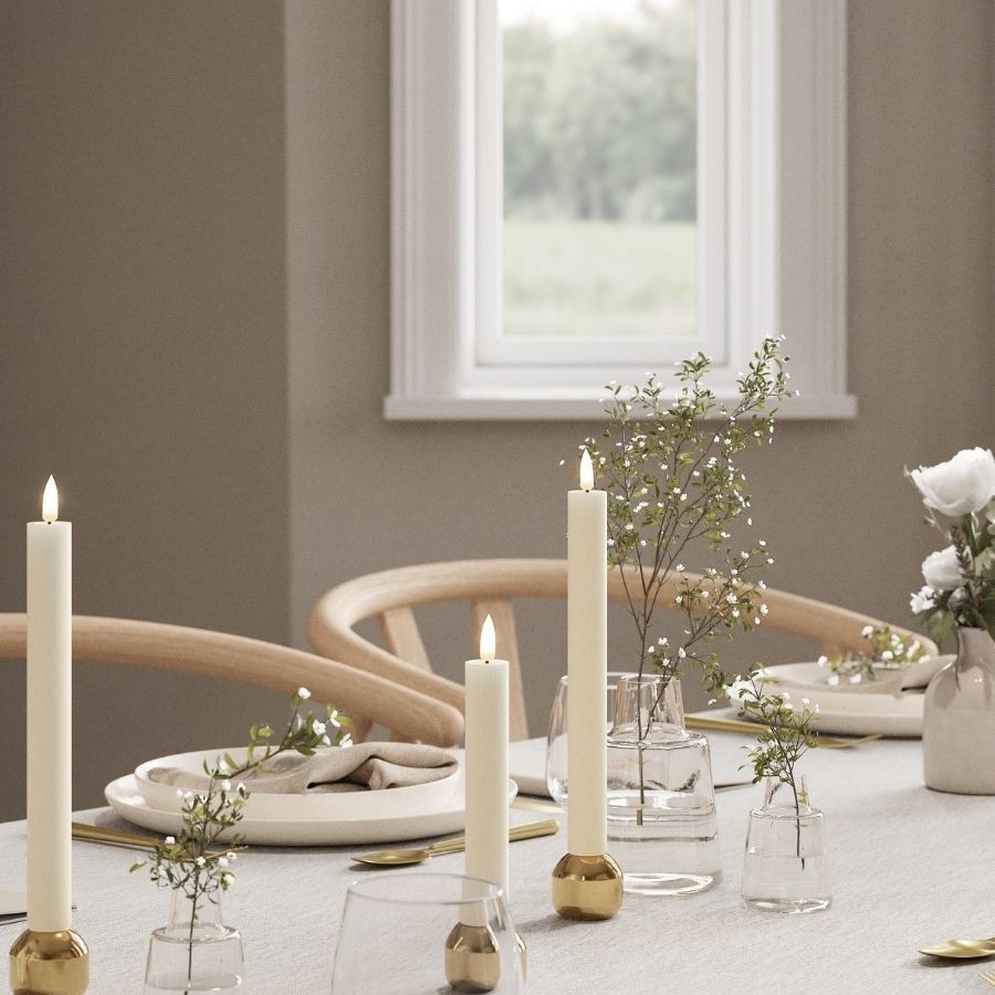 LED-Kronljus DeluxeHomeart 2,2x24 cm 2-pack