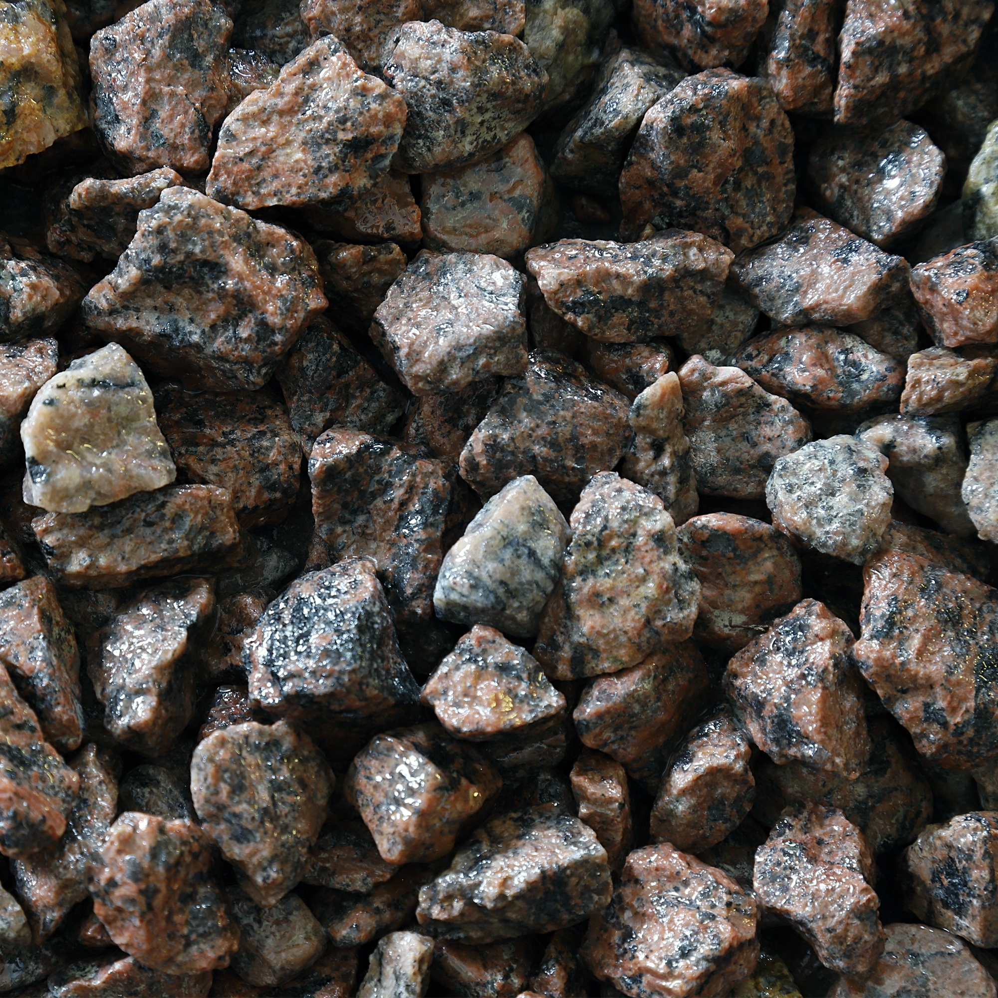 Dekorsten Magrab Krossprodukter Röd Granitkross 16-22 mm, 1000 kg Säck