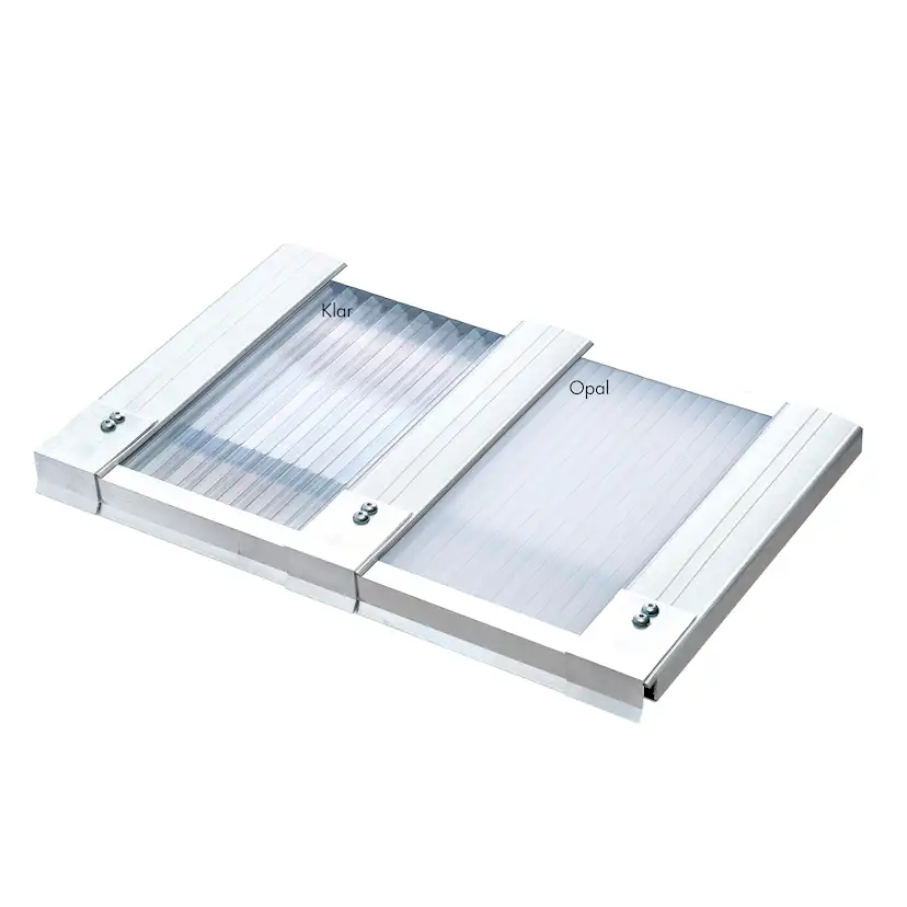 Kanalplast Rias Komplett Tak HeatStop Opal 16 mm