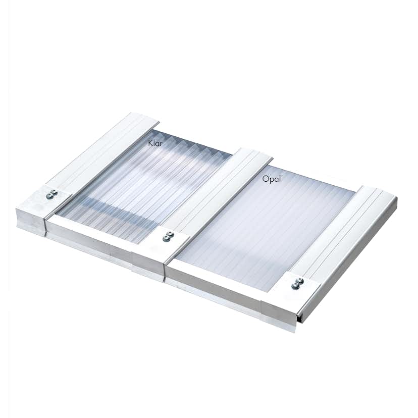 Kanalplast Rias Komplett Tak HeatStop Opal 32 mm