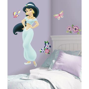 Väggdekor RoomMates Disney Prinsessan Jasmine med Bling