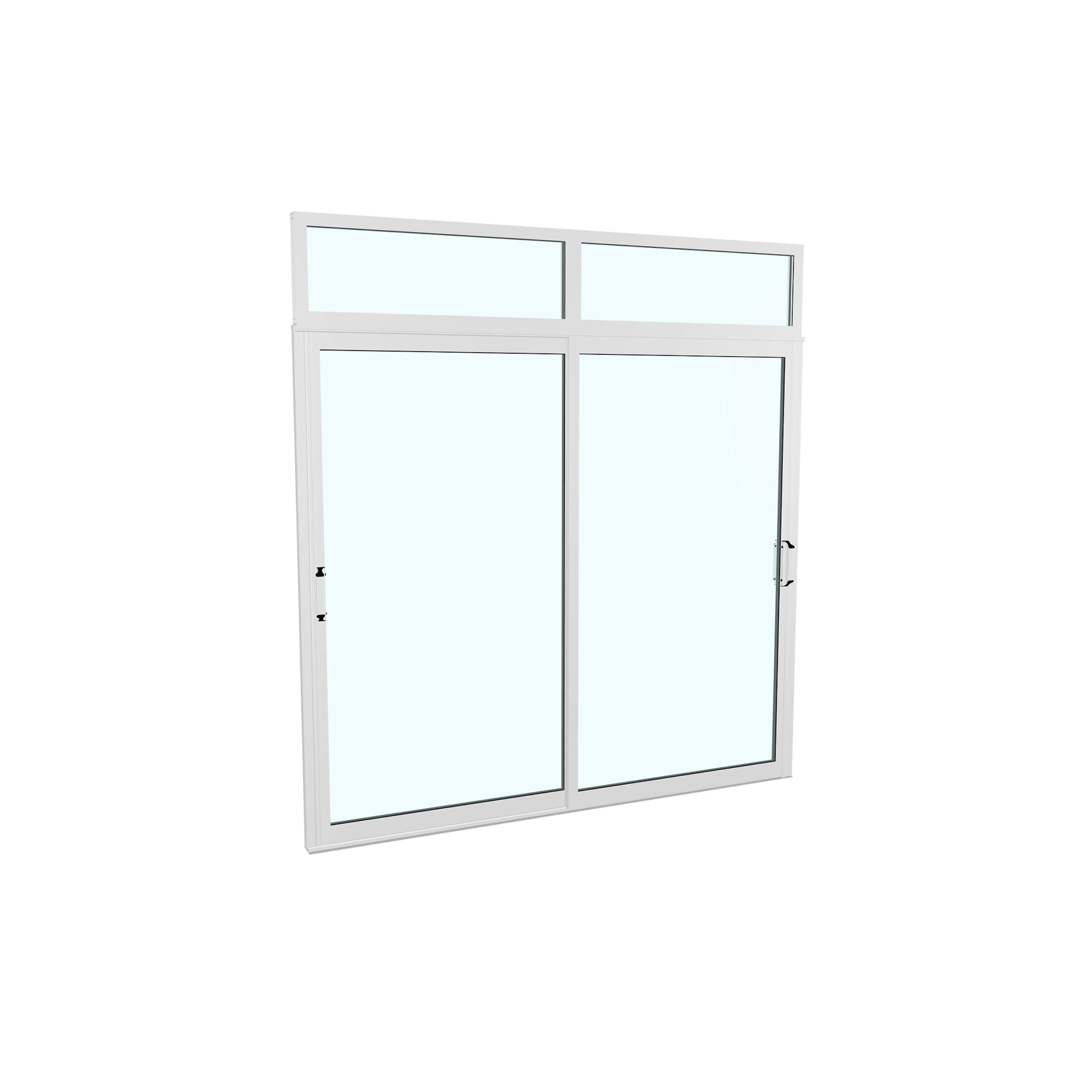 Skjutdörr med Överljus Landskap Robust Året Runt 2-del