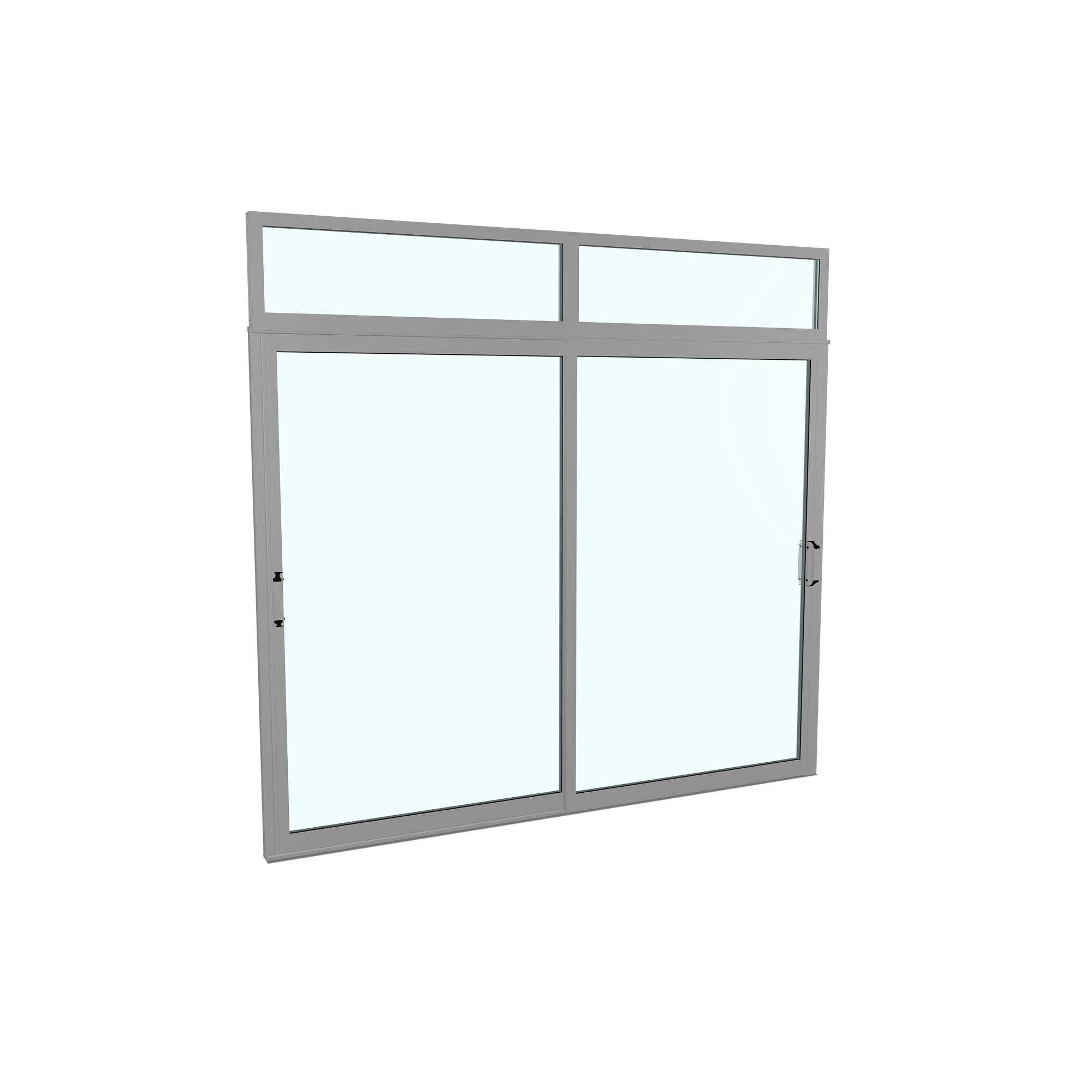 Skjutdörr med Överljus Landskap Robust Vår och Höst 2-del