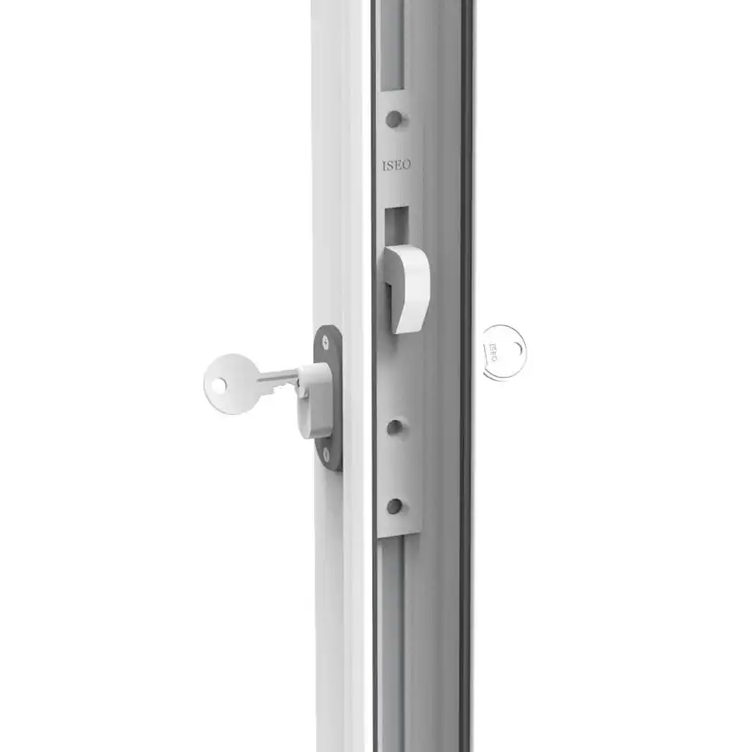 Skjutfönster Landskap med Panelvägg Robust Vår och Höst