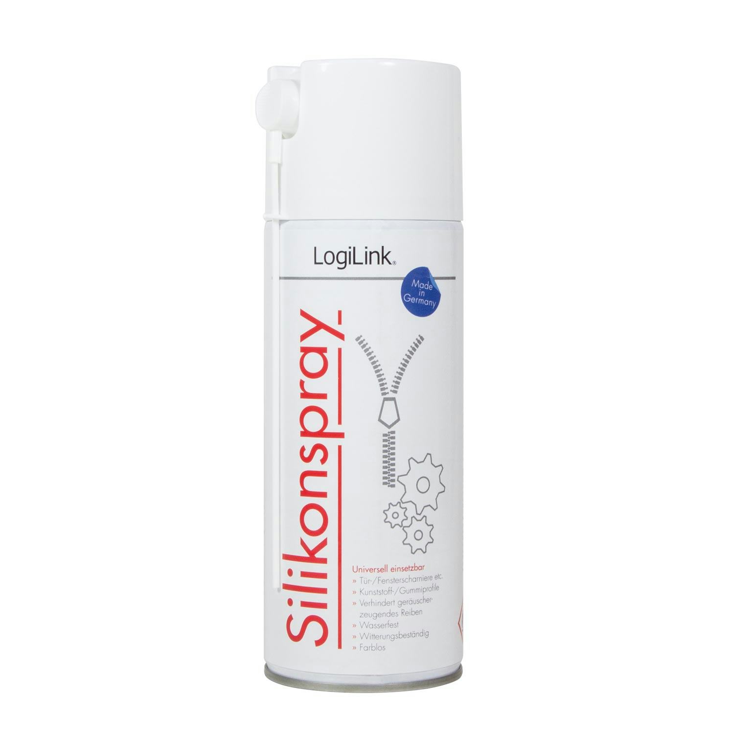 Silikonspray LogiLink 400 ml