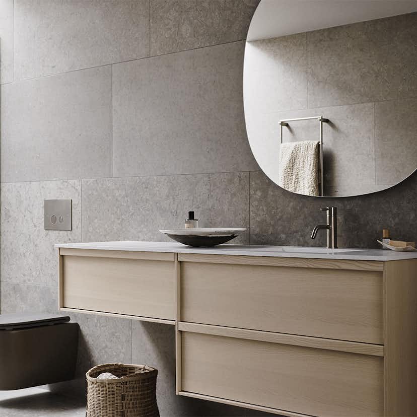 Klinker Bricmate J612 Runö Light Grey 60x120 cm