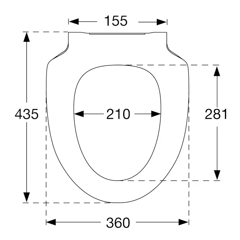 Toalettsits Pressalit Sign Art/Spira Art S1092