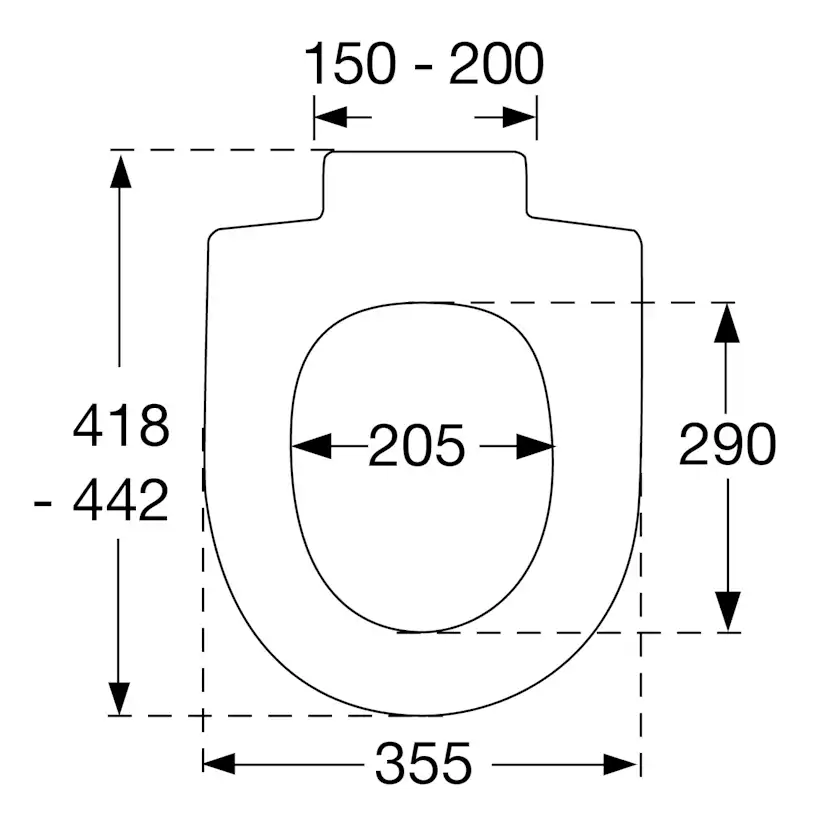 Toalettsits Pressalit Norden S702