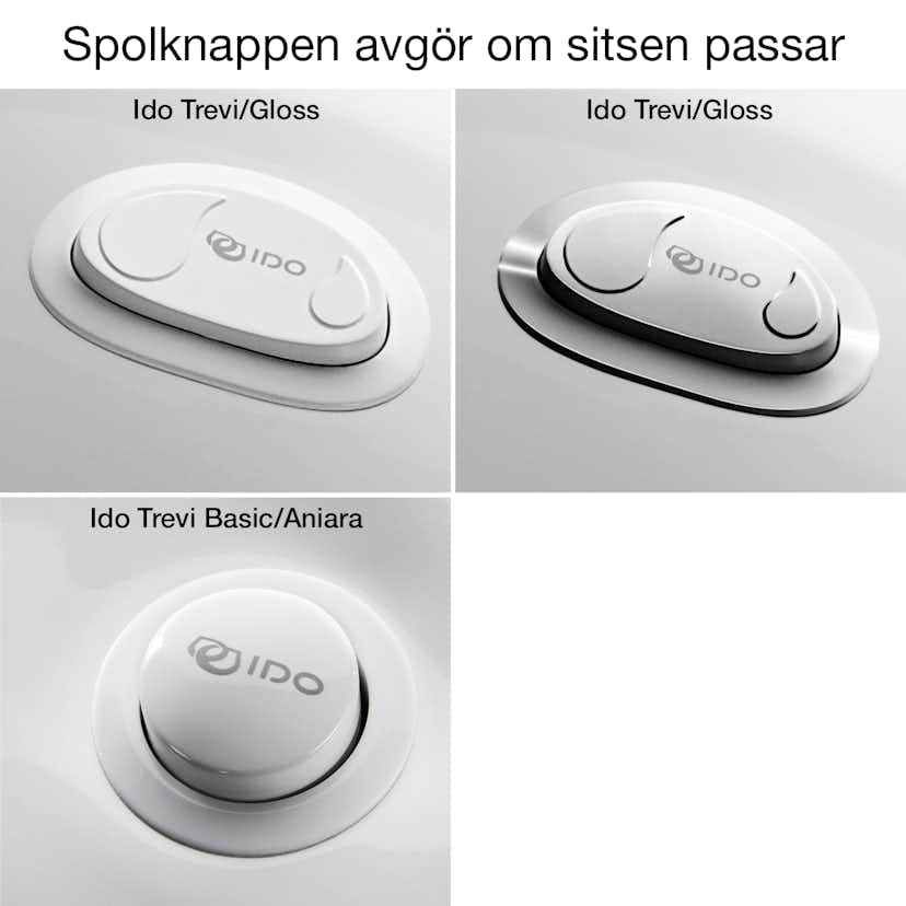 Toalettsits Pressalit for Trevi S796