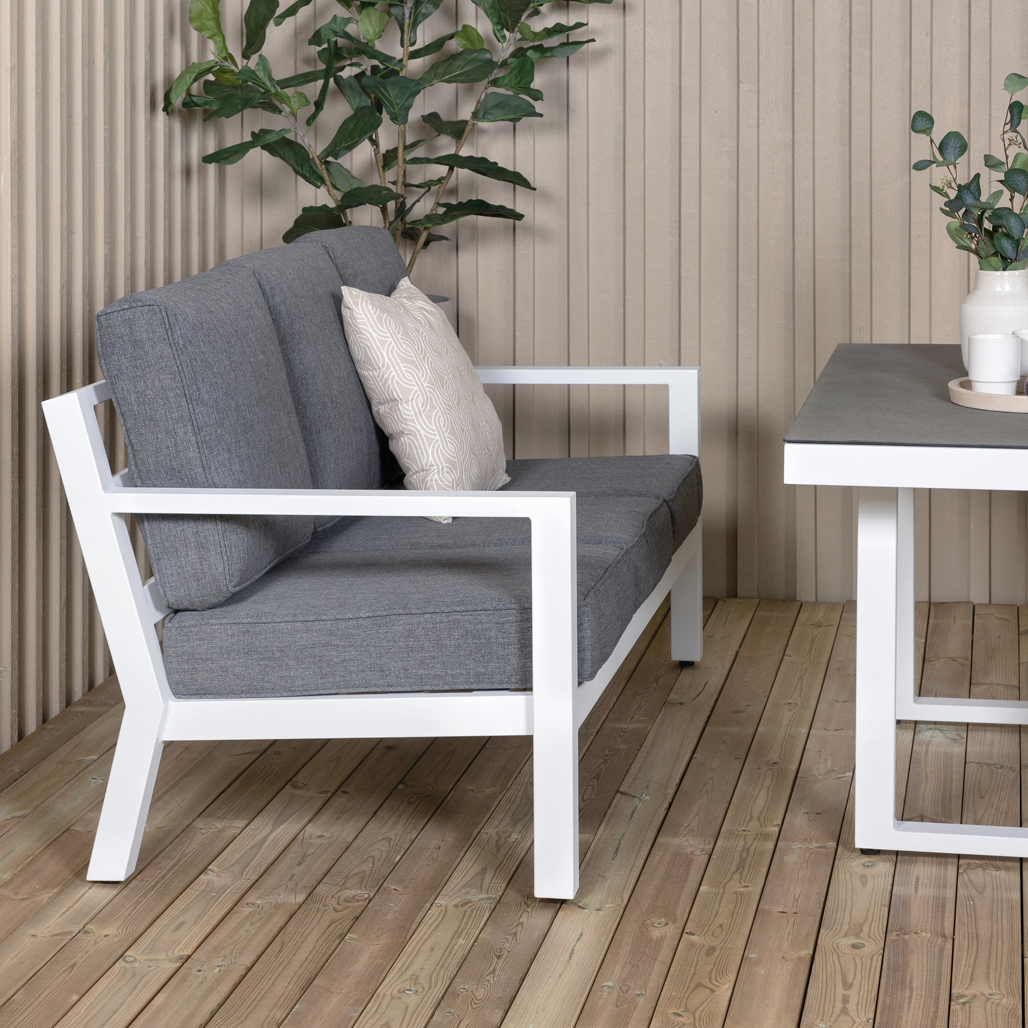 Soffgrupp Venture Home Buffalo med Utefåtöljer Utomhus