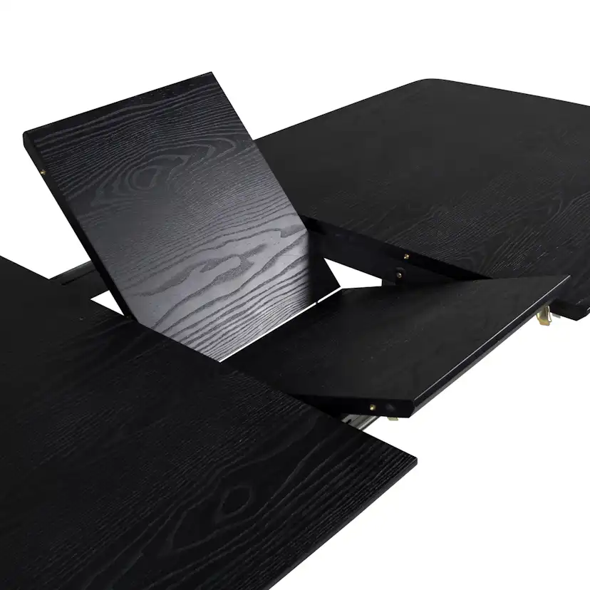 Matbord Venture Home Gold med Iläggsskiva