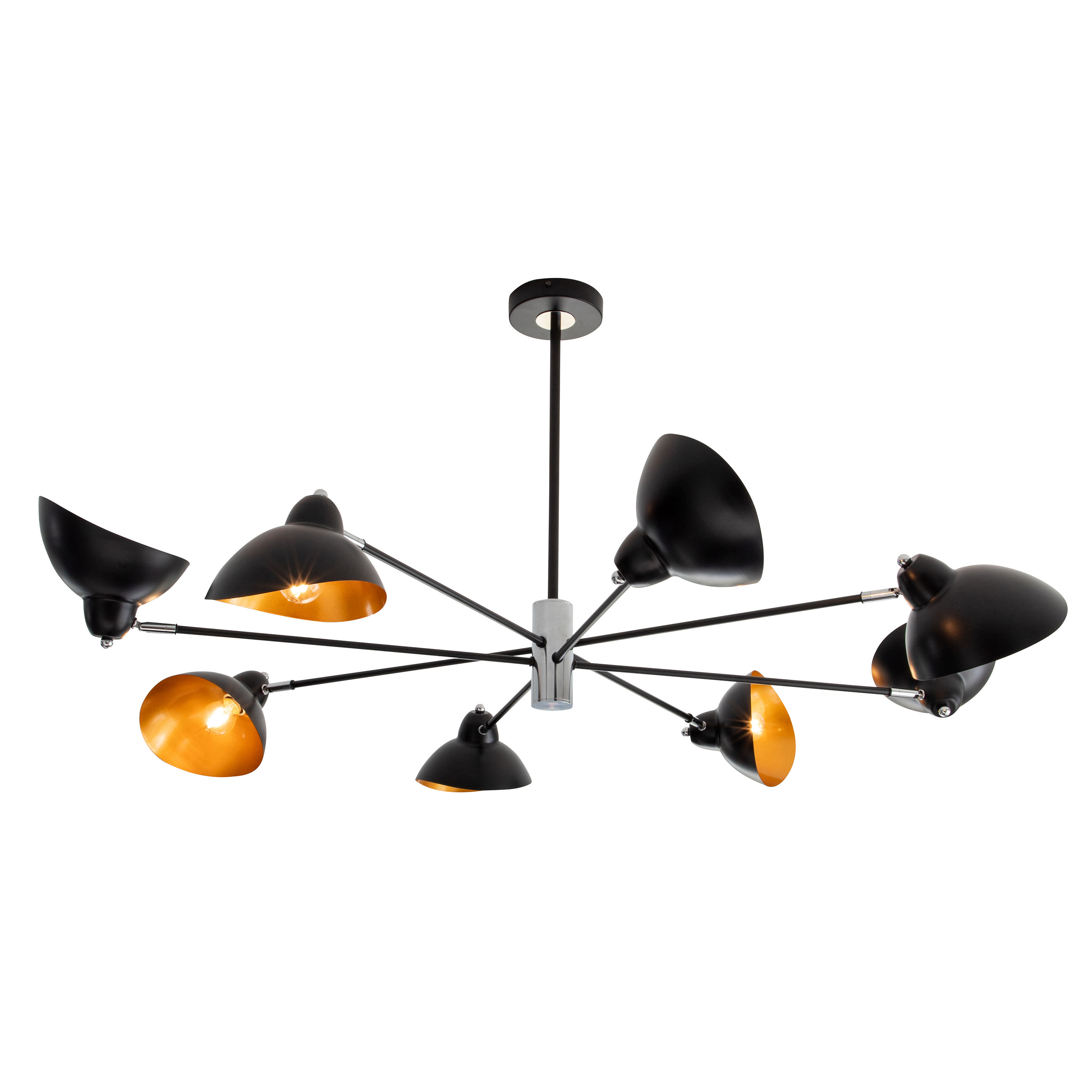 Taklampa Venture Home Emilio 8L