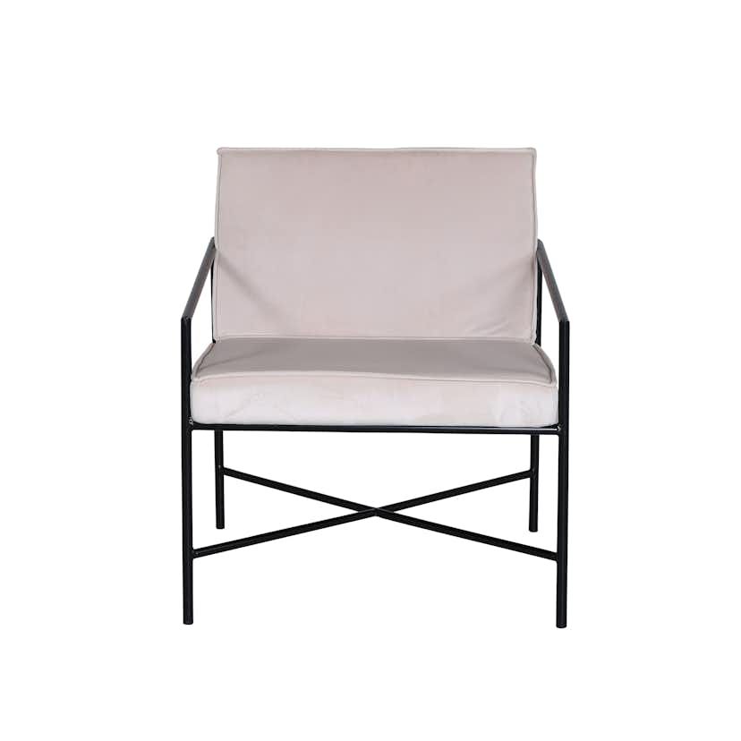 Fåtölj Venture Home Rakel Sammet