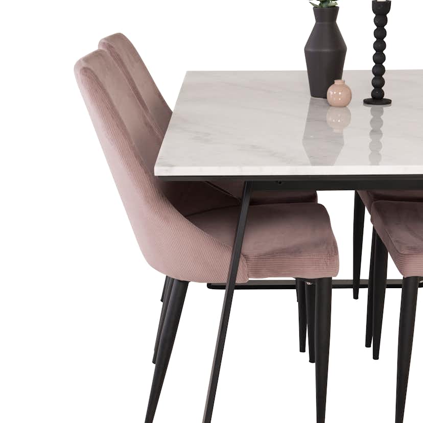 Matgrupp Venture Home Estelle 140 med 4 Laura Stolar ManchEstelle