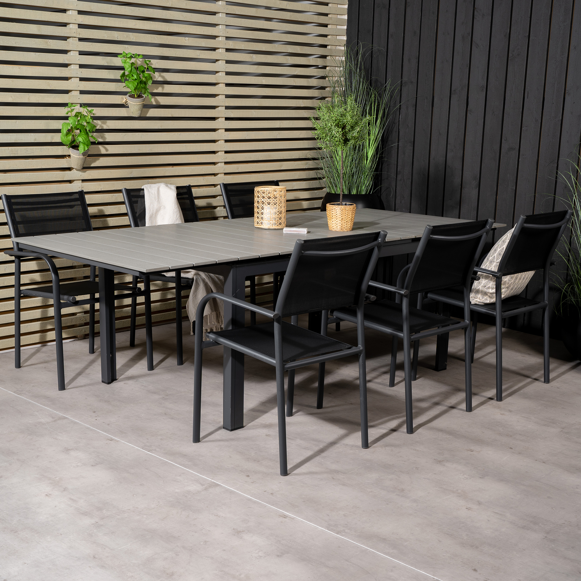 Matgrupp Venture Home Lova 160/240 med 6 Siri Matstolar