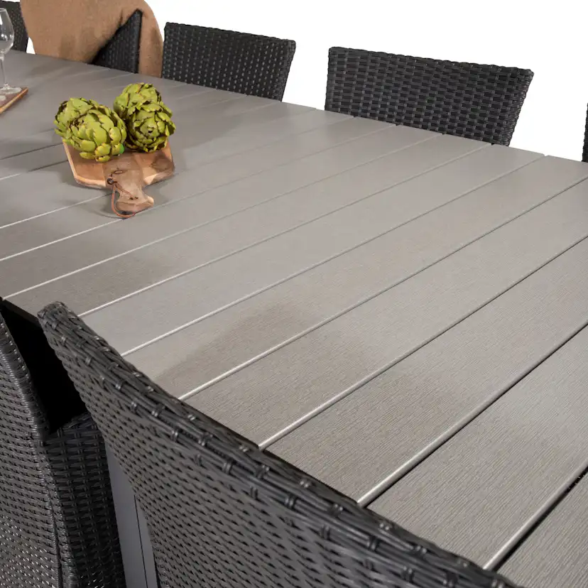 Matgrupp Venture Home Lova 224/324 med 10 Kira Karmstolar