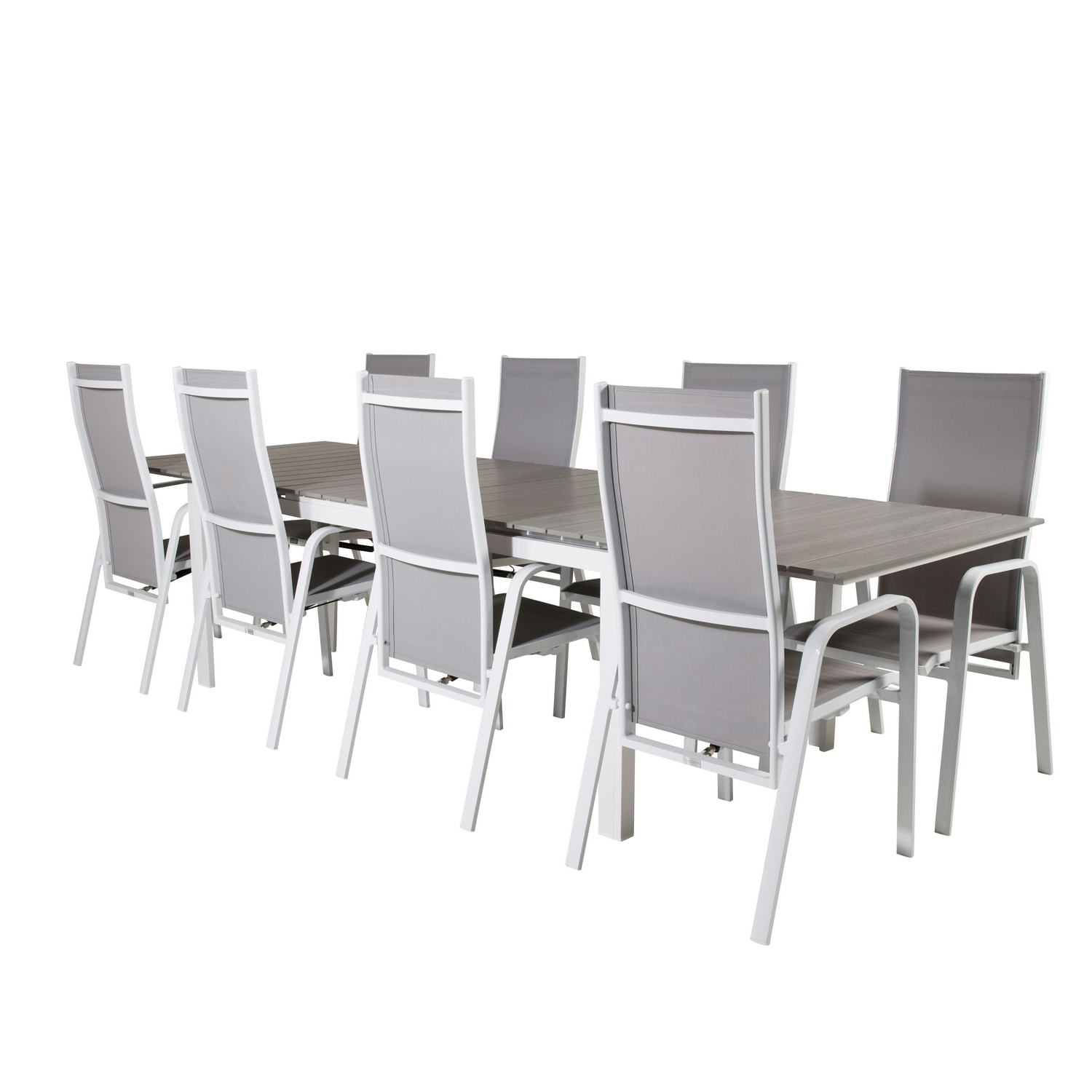 Matgrupp Venture Home Lova 224/324 med 8 Copacabana Stolar