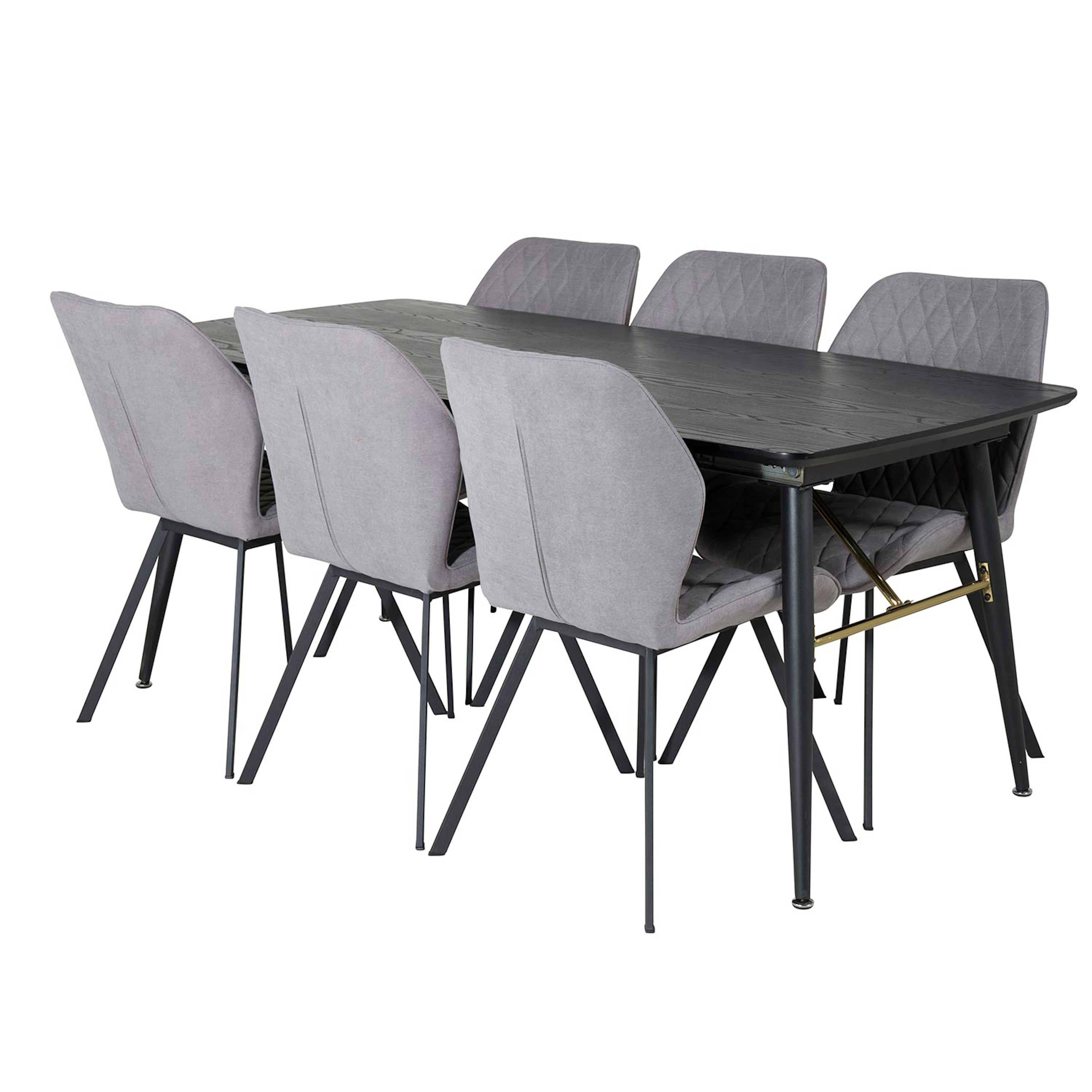 Matgrupp Venture Home Gold med 6 Gemma Stolar